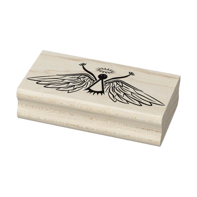 carimbo de anjo assustador (Carimbo)