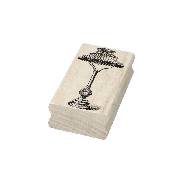 Carimbo de Arte da Borracha da Lâmpada de mesa (Carimbo)