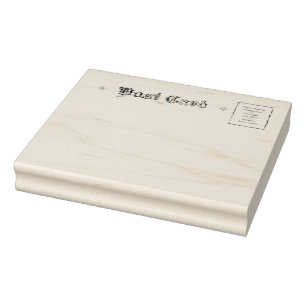 Carimbo de Arte da Borracha da Placa de Posto Vint