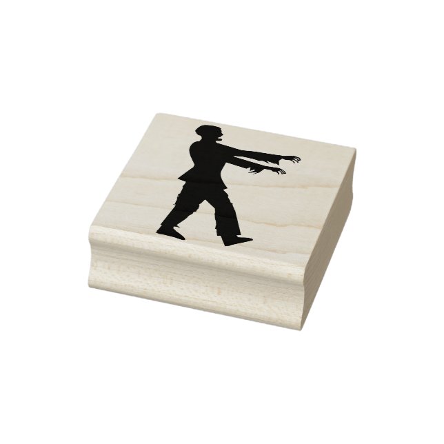 Carimbo de arte da silhueta do monstro zombie (Carimbo)