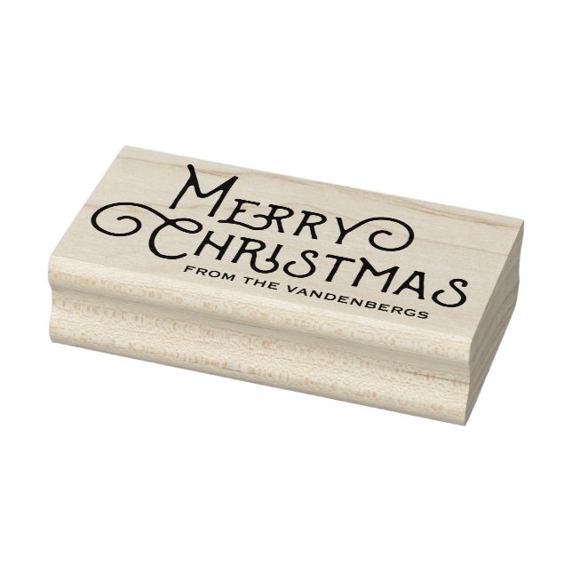 Carimbo de Arte de Borracha de Natal, Personalizad (Carimbo)