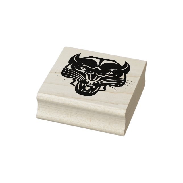 carimbo de arte de gato selvagem (Carimbo)