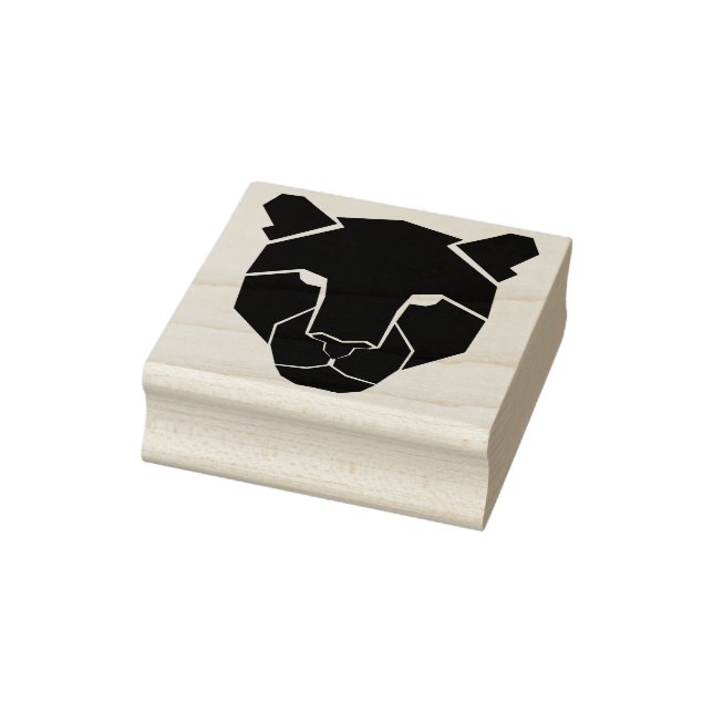 carimbo de arte-leopardo da silhueta (Carimbo)