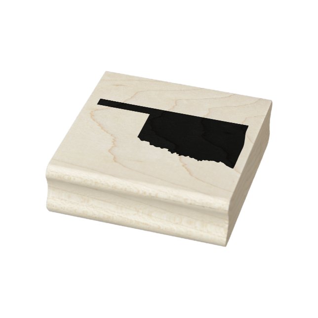 Carimbo de Arte Sólida de Borracha do Estado de Ok (Carimbo)