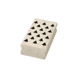 carimbo de árvores de natal