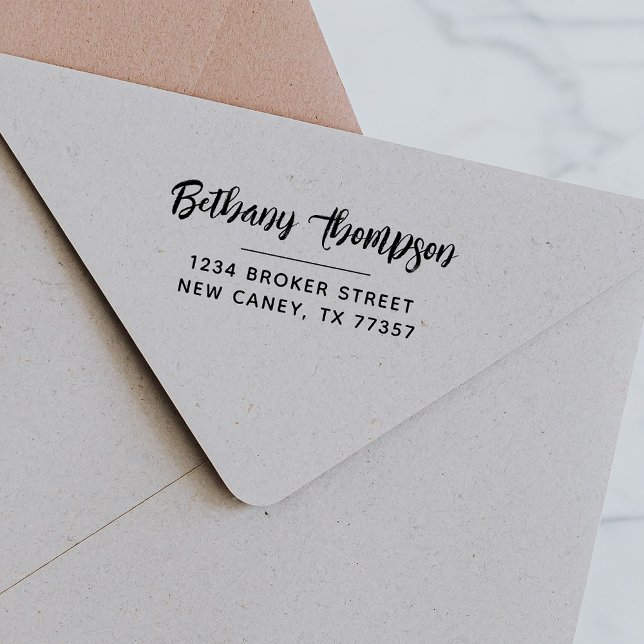 Carimbo de Autocolagem do Endereço de Retorno de S (Criador carregado)