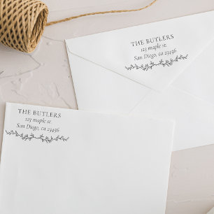 Carimbo de Autocolagem do Endereço de Retorno do s