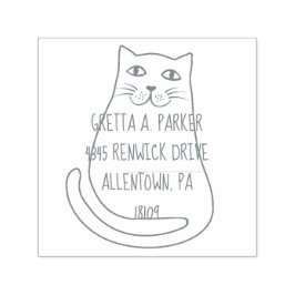 Carimbo de Autodigitação de Endereço de Retorno de