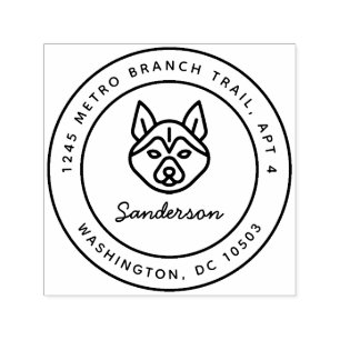 Carimbo de Autodigitação do Endereço de Devolução 