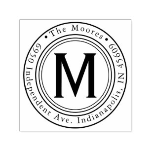 Carimbo de Autodigitação do Endereço de Retorno da