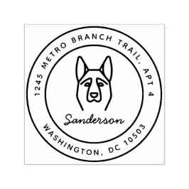 Carimbo de Autodigitação do Endereço de Retorno do