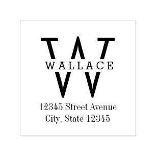 Carimbo de Autodigitação do Endereço de Retorno In