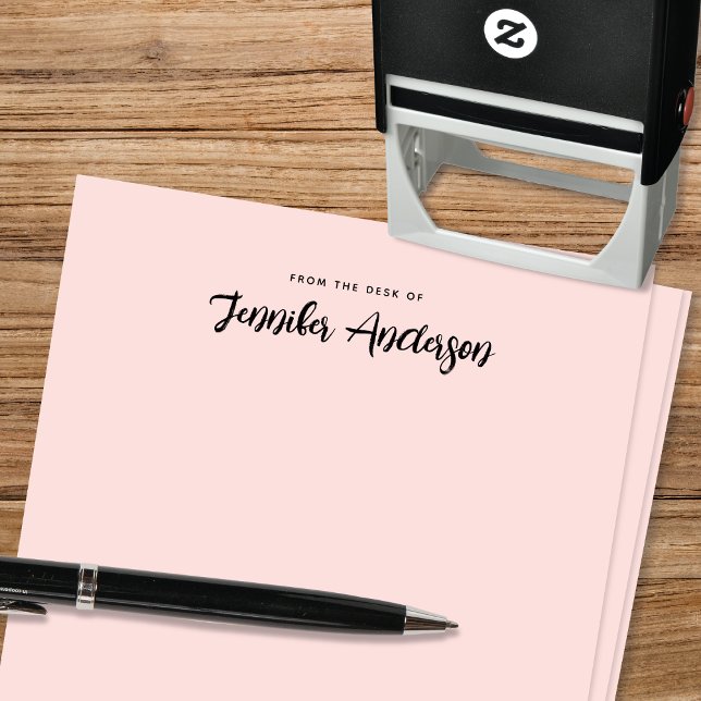 Carimbo de Autoimpressão de Papel Pessoal DIY Mode (Criador carregado)