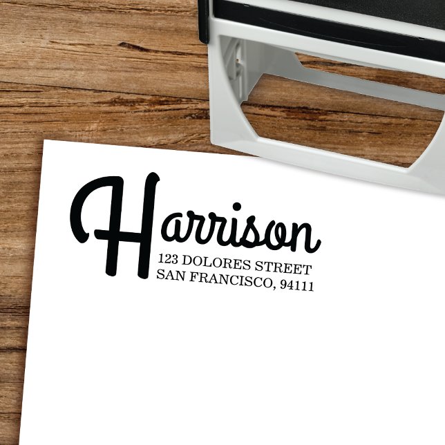 Carimbo de Autoimpressão do Endereço de Retorno da (Criador carregado)