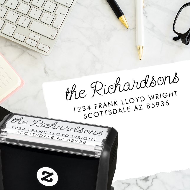 Carimbo de Autoimpressão do Endereço de Retorno de (Criador carregado)