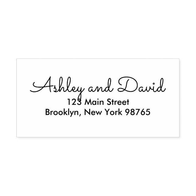 Carimbo de Autoimpressão do Endereço de Retorno El (Design)