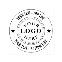 Carimbo de autoimpressão personalizado com logotip