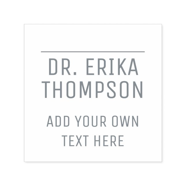 carimbo de autoimpressão profissional (dr) para ad (Design)