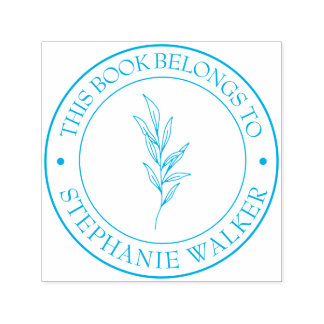 Carimbo de Biblioteca Personalizado - Ex Libris -