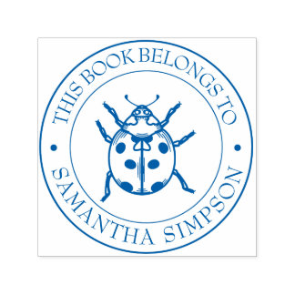 Carimbo de Biblioteca Personalizado - Ex Libris -