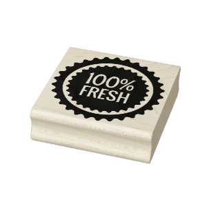 Carimbo De Borracha 100% frescos