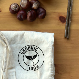 Carimbo De Borracha 100% Orgânico, Natural, Ecológico