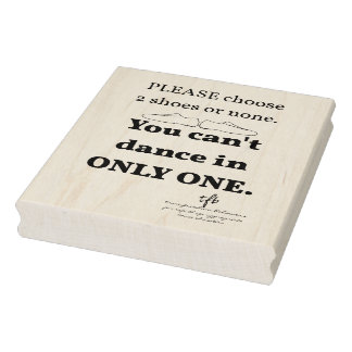 Carimbo De Borracha 2 Calçados ou um