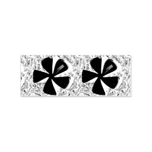 Carimbo De Borracha 5 flor de giro de pino de pétalas Thunder_Cove