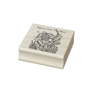 Carimbo De Borracha A tartaruga Honu marca de borracha personalizada