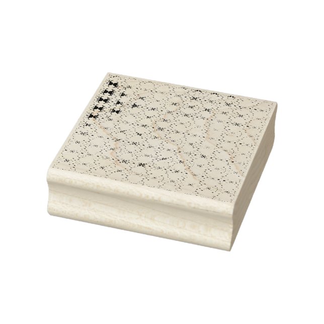 Carimbo De Borracha Abstrato DE PADRÃO (Carimbo)