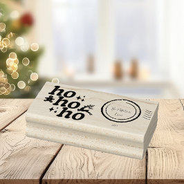 Carimbo De Borracha Açafrão Batedor de Nozes Rétro Pastel Natal