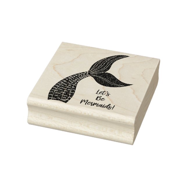 Carimbo De Borracha Acredite em Sereias (Carimbo)