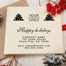 Carimbo De Borracha Adicionar logotipo Texto personalizado Promoção da