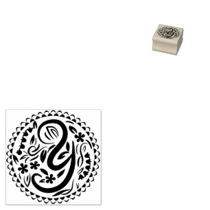 Carimbo De Borracha Alfabeto Y