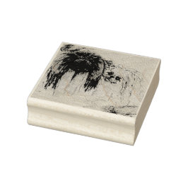 Carimbo De Borracha Amantes Pekingeses