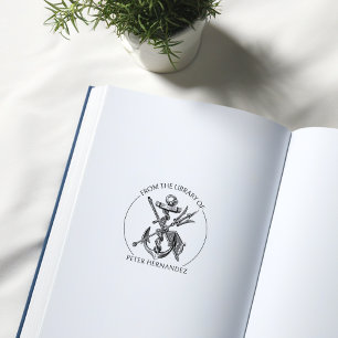 Carimbo De Borracha Âncora Vintage Da Biblioteca De Livro Náutico 