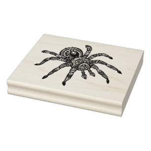 Carimbo De Borracha Aranha inspirada