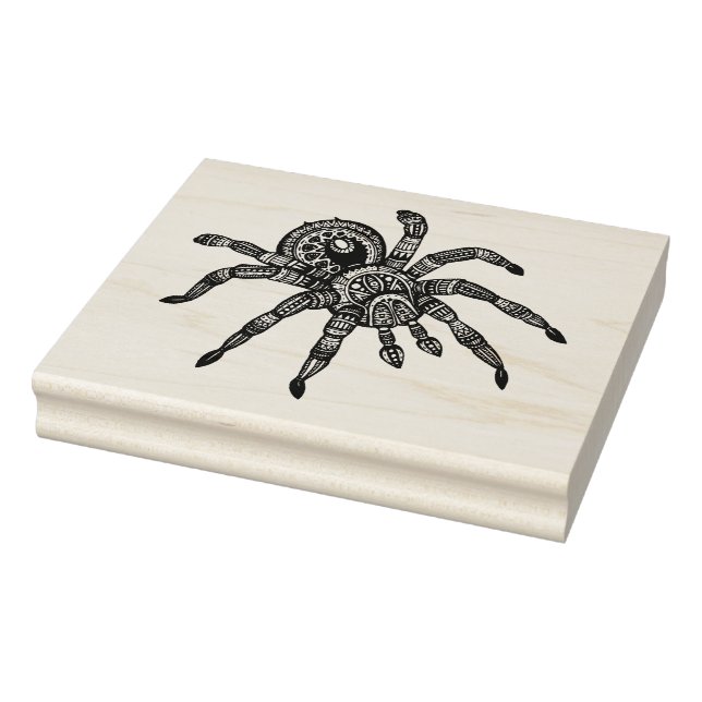 Carimbo De Borracha Aranha Inspirada (Carimbo)