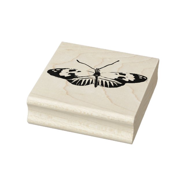 Carimbo De Borracha Arte da Borboleta (Carimbo)