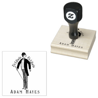 Carimbo De Borracha Arte de Linha de Caráter de Professores de Escola