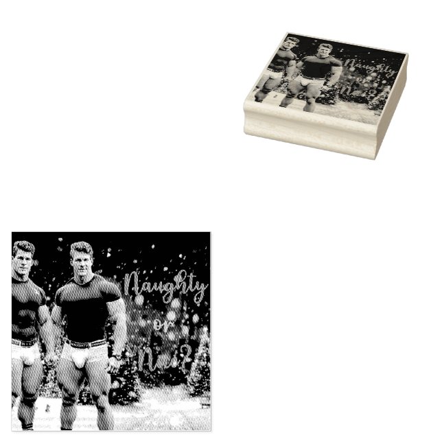 Carimbo De Borracha Árvore de Natal decorada de SlipperyJoe (Carimbado)