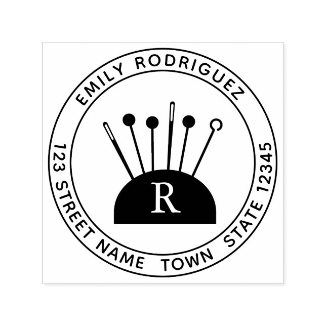 Carimbo De Borracha Autocolante (Design)