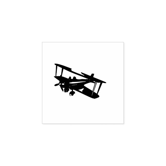 Carimbo De Borracha Aviação (Impressão)