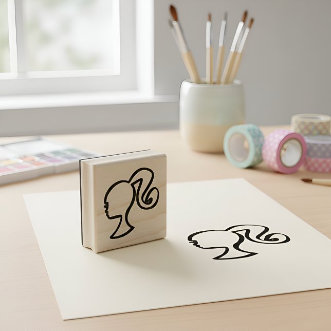 Carimbo De Borracha Barb Rubber Stamp (Criador carregado)