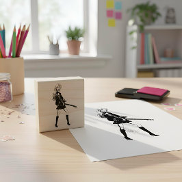 Carimbo De Borracha Barbie Rubber Stamp