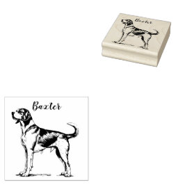 Carimbo De Borracha Beagle Personalizado