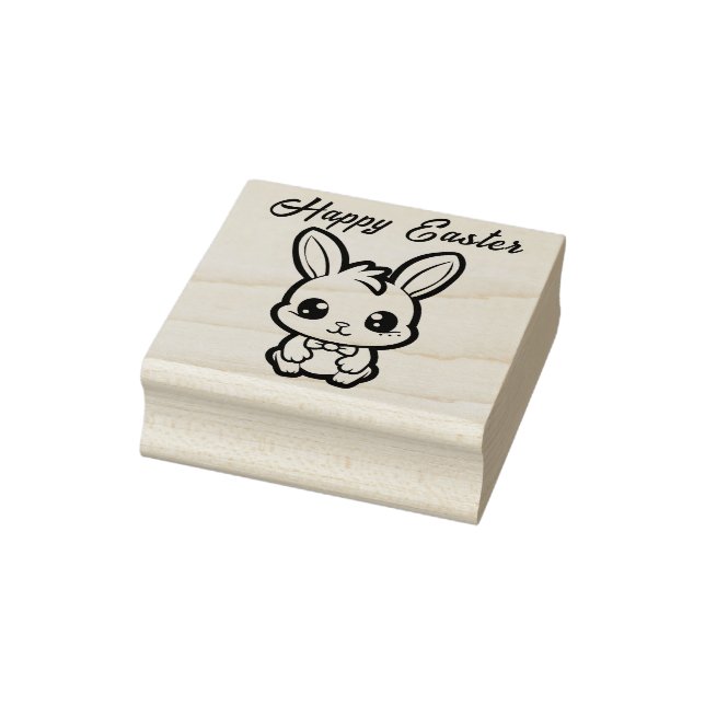 Carimbo De Borracha 🐰Bênçãos de Páscoa Coelhinho Personalizadas (Carimbo)