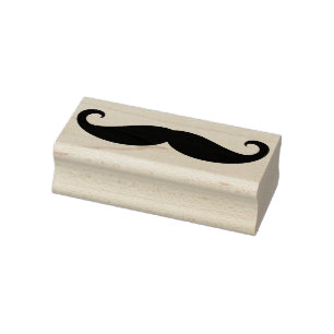 Carimbo De Borracha bigode / bigode / Schberbart + suas ideias