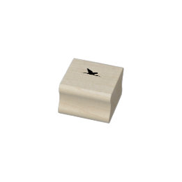 Carimbo De Borracha Bird Flying