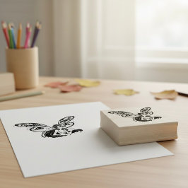 Carimbo De Borracha Bloom